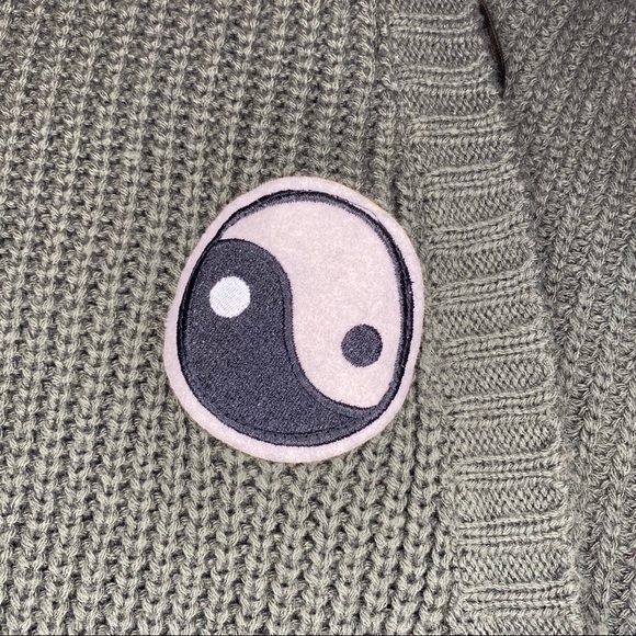 Hippie Rose Emoji Cardigan - Picture 7 of 9